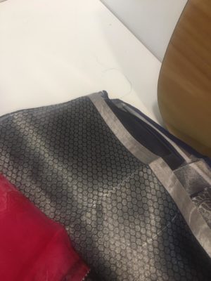Exclusive organza designer sarees with blouse (20)