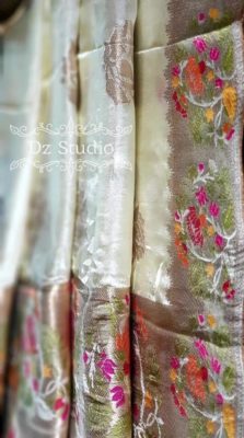 Exclusive pure munga sarees with blouse (13)