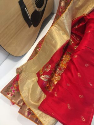Exclusive pure munga sarees with blouse (6)
