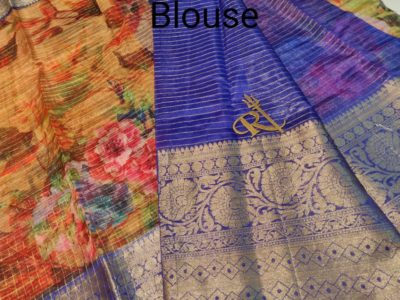 Exclusive pure organza printed sarees (3)