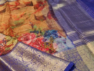 Exclusive pure organza printed sarees (9)