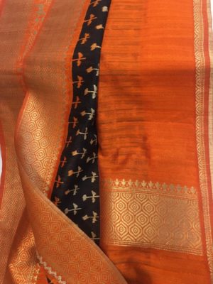 Fancy designer jute silk sarees (9)