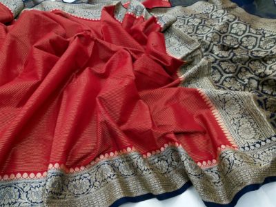 Handloom banaras moonga sarees (1)