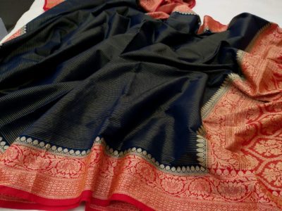 Handloom banaras moonga sarees (3)