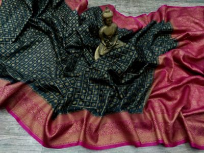 Handloom banaras traditional moonga sarees (1)
