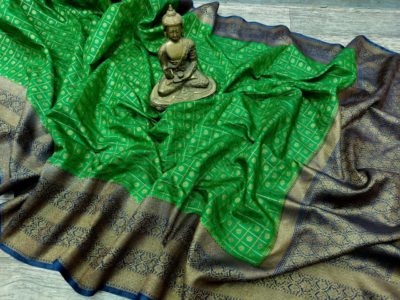 Handloom banaras traditional moonga sarees (3)