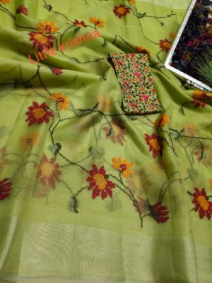 Kota sarees with allover embroidary (10)