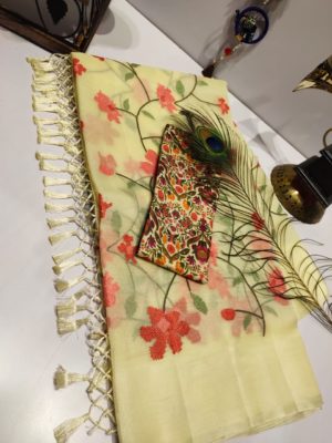 Kota sarees with allover embroidary (13)