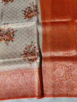 Latest kubera tissue sarees with blouse (8)