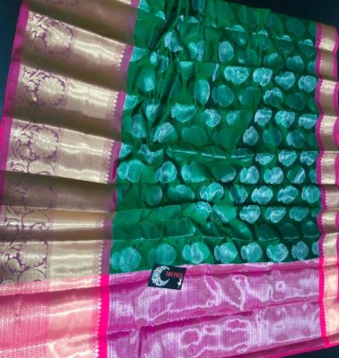 Latest lite weight pattu sarees with blouse (12)