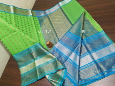 Latest mercidised silk zari soft chanderi sarees (17)