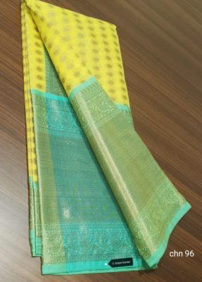 Latest mercidised silk zari soft chanderi sarees (22)