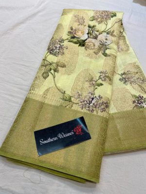 Latest pure pattu digital print sarees (7)