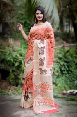 Latest zari tussar silk sarees (19)