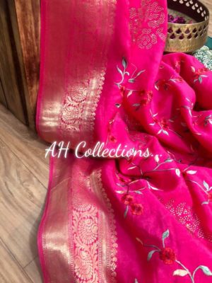 Munga by tussar sarees with blouse (5)
