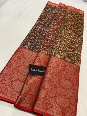 Pure chanderi sarees with blouse (3)