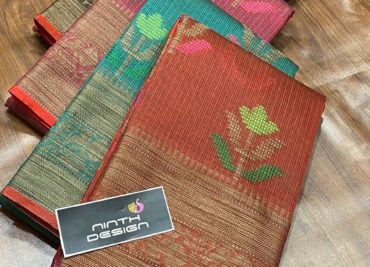Pure handloom kota sarees with blouse (1)