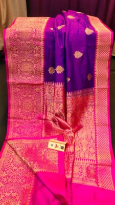 Pure handloom tussar silk sarees with blouse. (30)