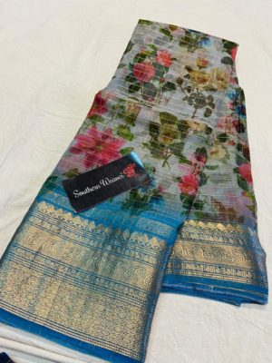 Pure kanchi kora digital print sarees (17)