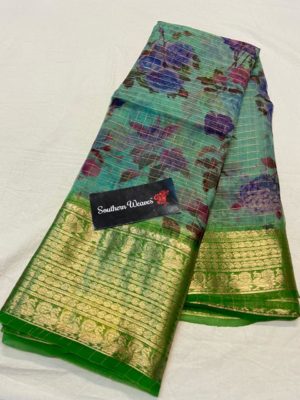 Pure kanchi kora digital print sarees (8)