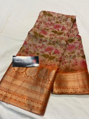 Pure kanchi kora digital print sarees (9)