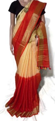Pure linen by linen dyeable sarees (12)