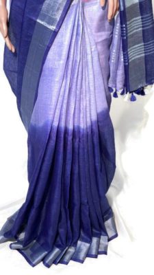 Pure linen by linen dyeable sarees (4)