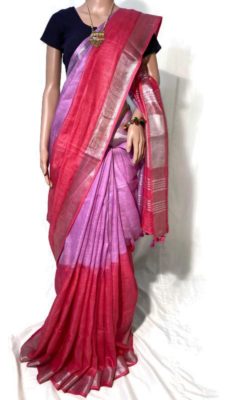Pure linen by linen dyeable sarees (6)