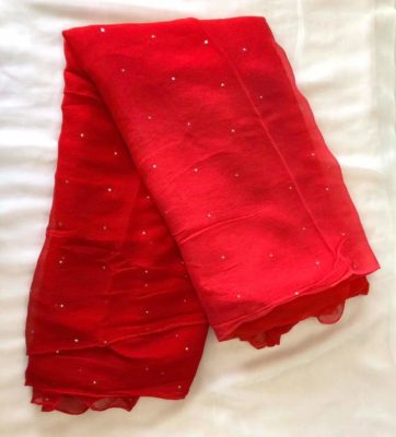 Pure multi shaded chiffon sarees (2)