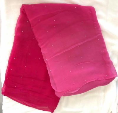 Pure multi shaded chiffon sarees (9)