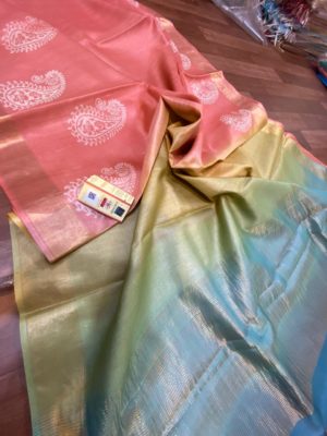 Pure tussar block printed sarees (8)