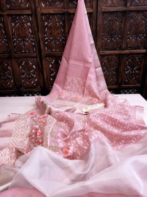 Tissue ghicha kota embroidary sarees (11)