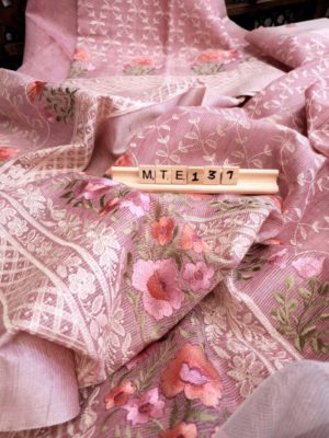 Tissue ghicha kota embroidary sarees (8)