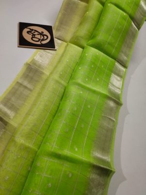 Trendy multi shaded color combination kora by kora sarees (13)
