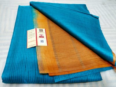 Tussars silk sarees with blouse (14)