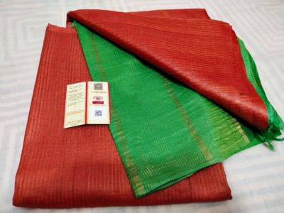 Tussars silk sarees with blouse (16)