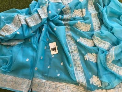 khadi georgette chiffon soft sarees (20)