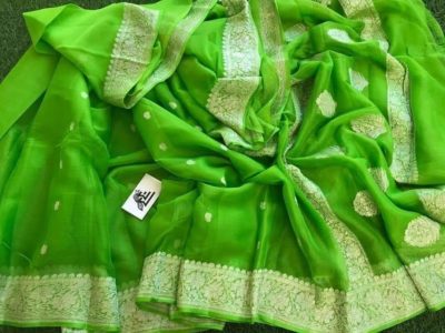 khadi georgette chiffon soft sarees (34)