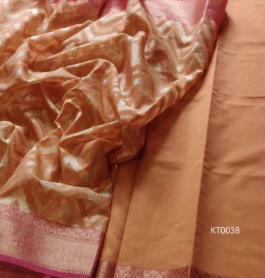 latest kota semi silk sarees with blouse (2)