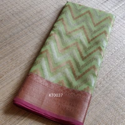 latest kota semi silk sarees with blouse (3)