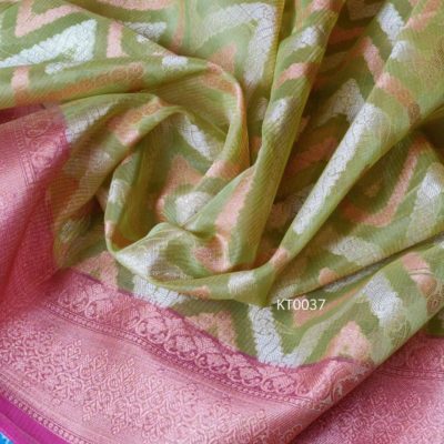 latest kota semi silk sarees with blouse (5)