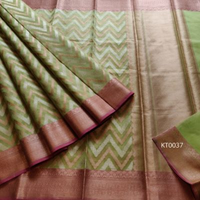 latest kota semi silk sarees with blouse (7)
