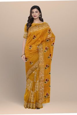 Beautiful collection of chanderi sarees (8)