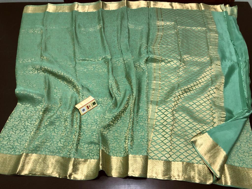 Buy beautiful latest mysore crepe sarees (11)
