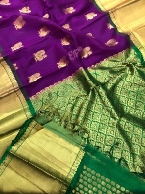 Buy double side big border kanchi kora sarees (4)