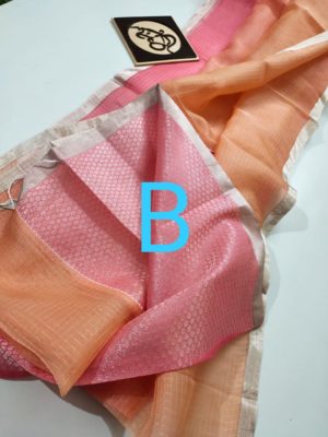 Buy pure banaras kora dual shade sarees (9)