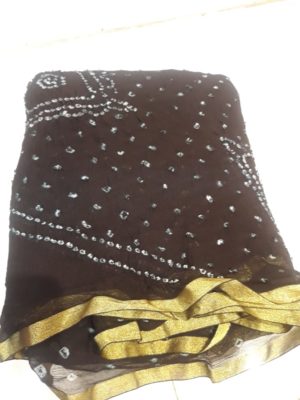 Buy pure chiffon bhandini sarees (1)