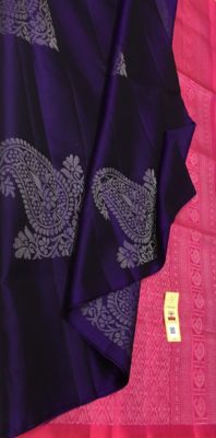 Buy pure kanchi pattu sarees with blouse. (15)