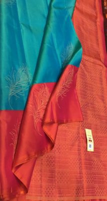 Buy pure kanchi pattu sarees with blouse. (31)