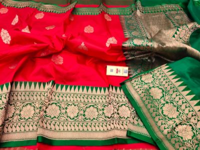 Buy pure katan silk sarees with blouse (17)